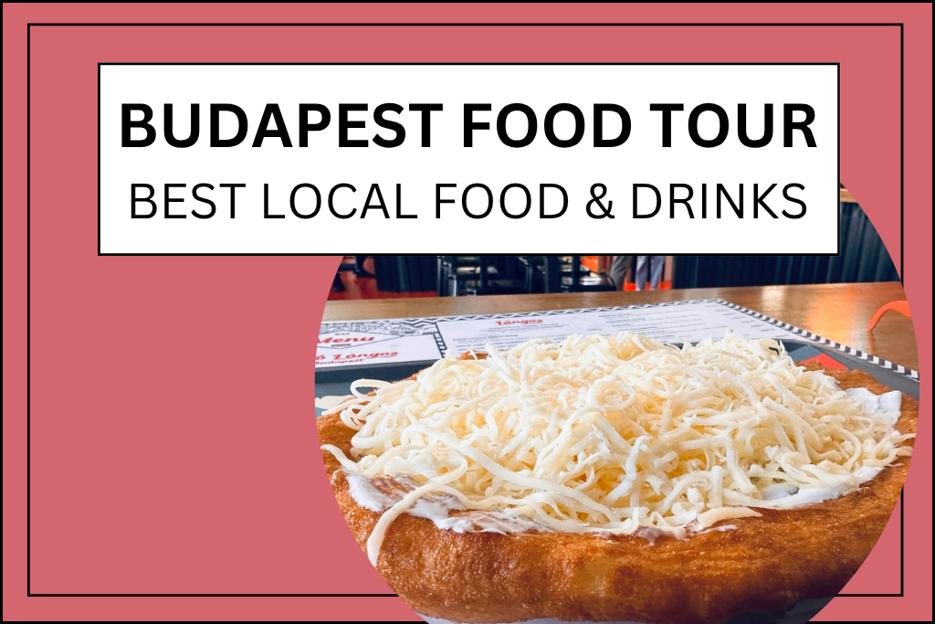 Banner for Food Tour in Budapest, Hungary.