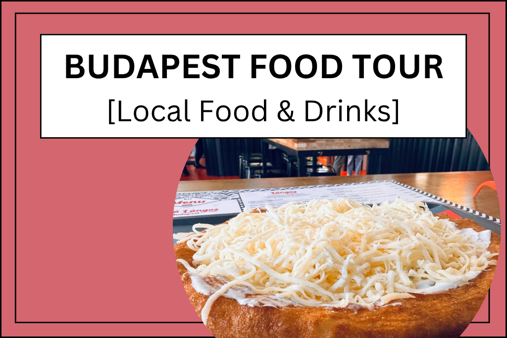 Banner for Food Tour in Budapest, Hungary.