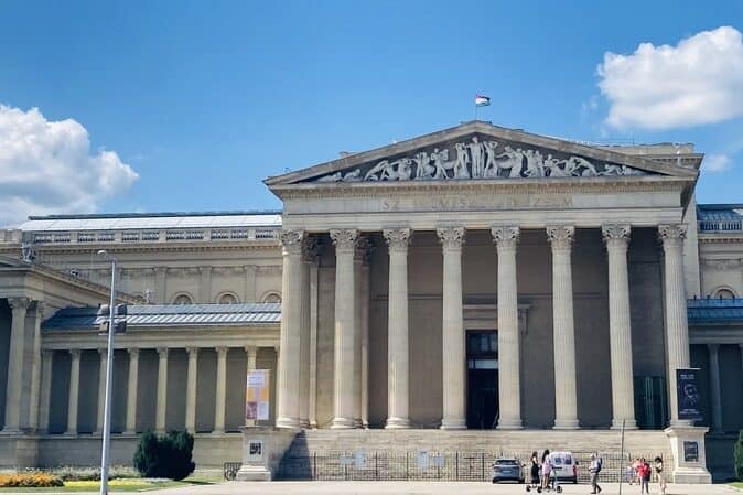The Museum of Fine Arts in Budapest, Hungary.