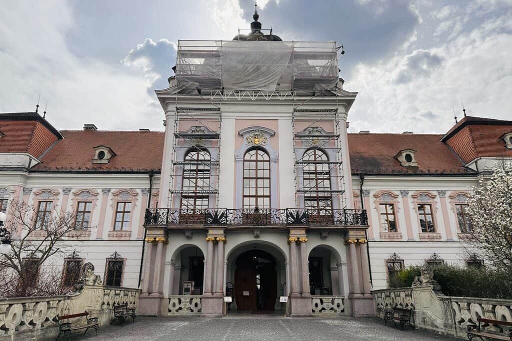 The Royal Palace of Gödöllő in HUngary.